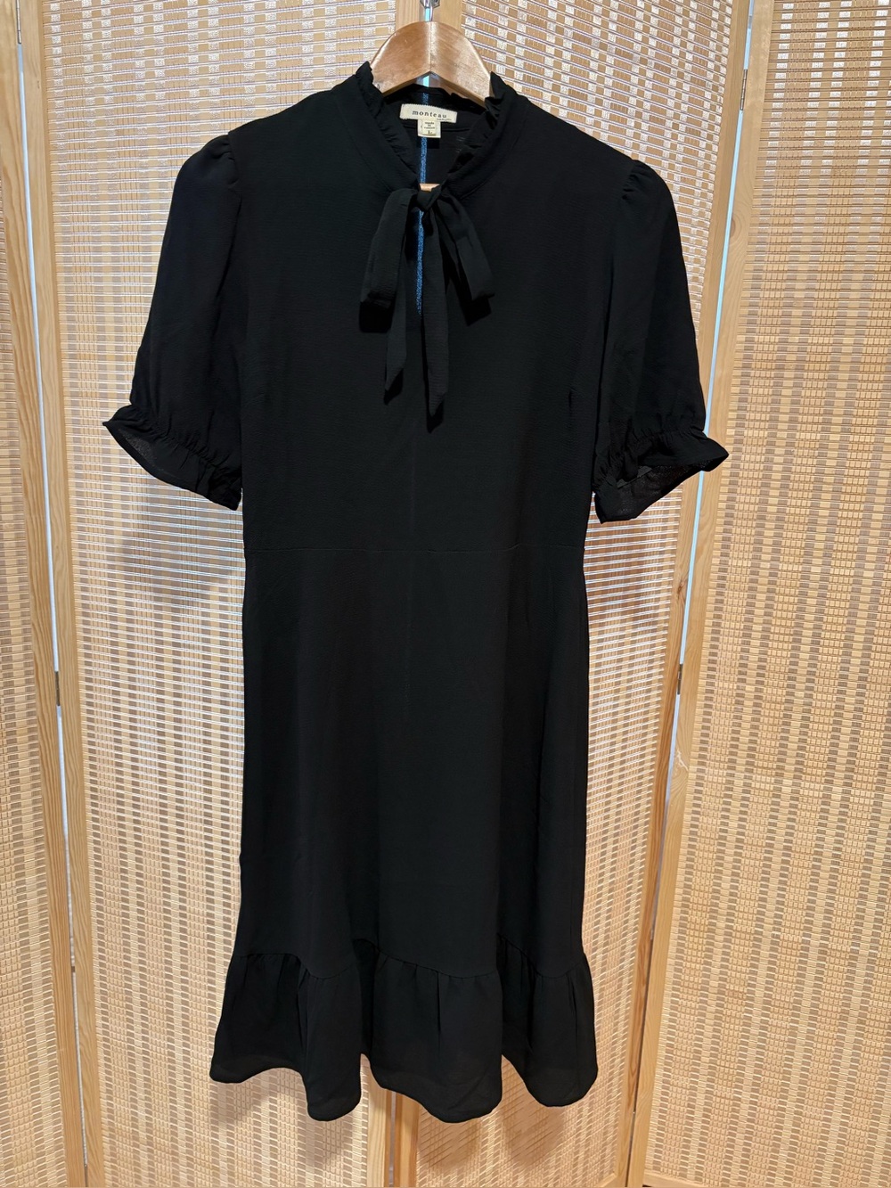 Monteau Black Dress